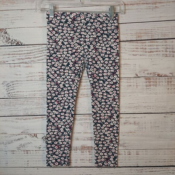 Kid's Girls Floral Leggings - Picture 2 of 8